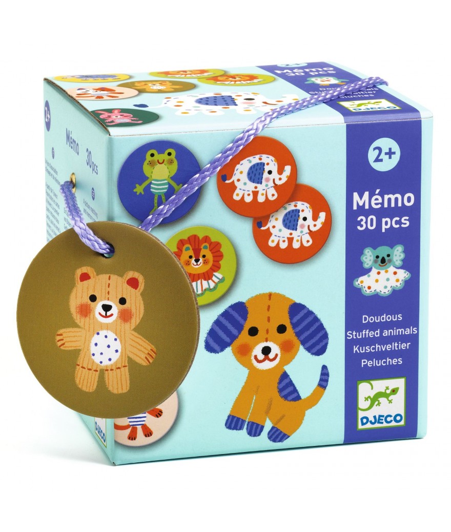Djeco memorie knuffels 2+