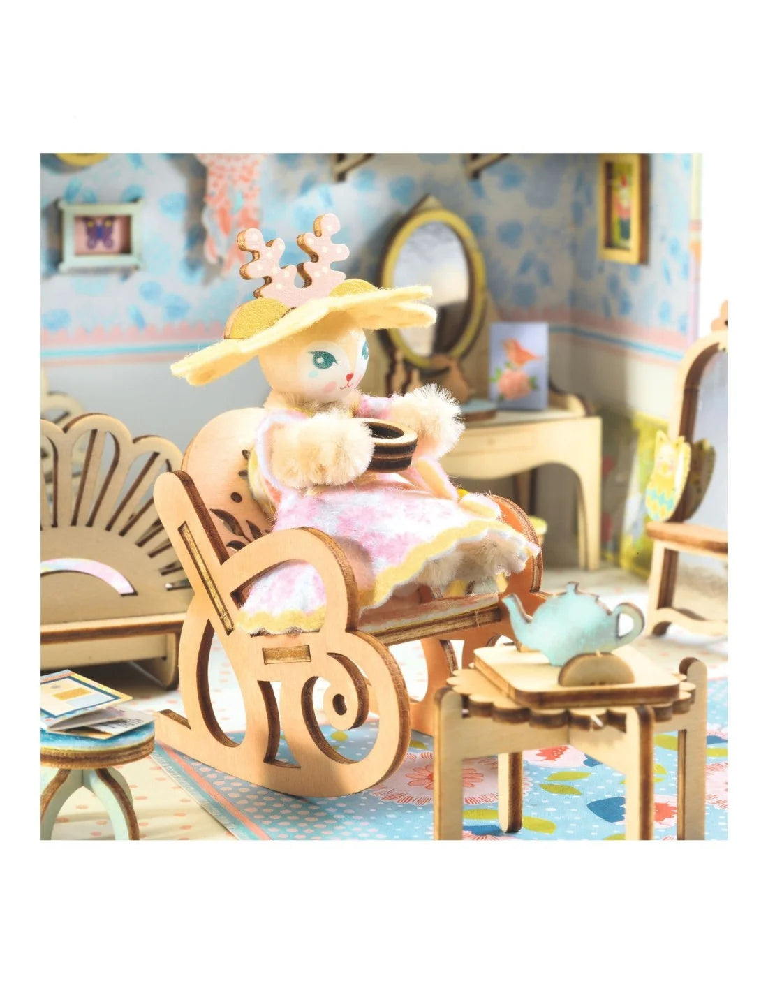 Djeco diy poppenhuis Mi House Alba 8+