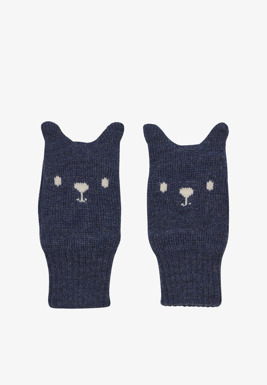 CeLaVi wantjes wol kat beige of blauw 1+