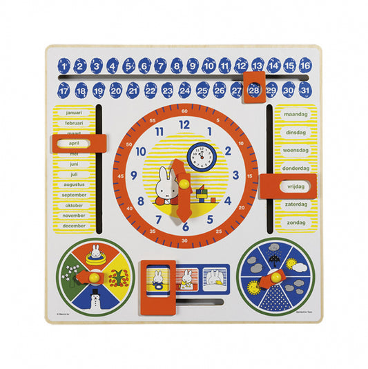 Nijntje kalenderklok 3+