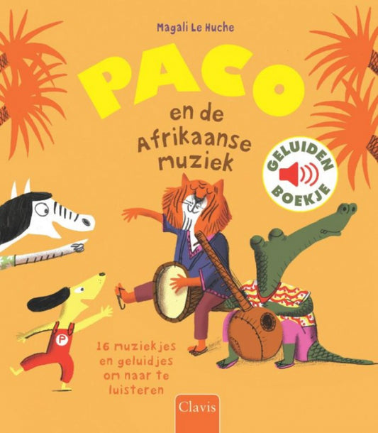 Clavis geluidenboek Paco en de Afrikaanse muziek 3+