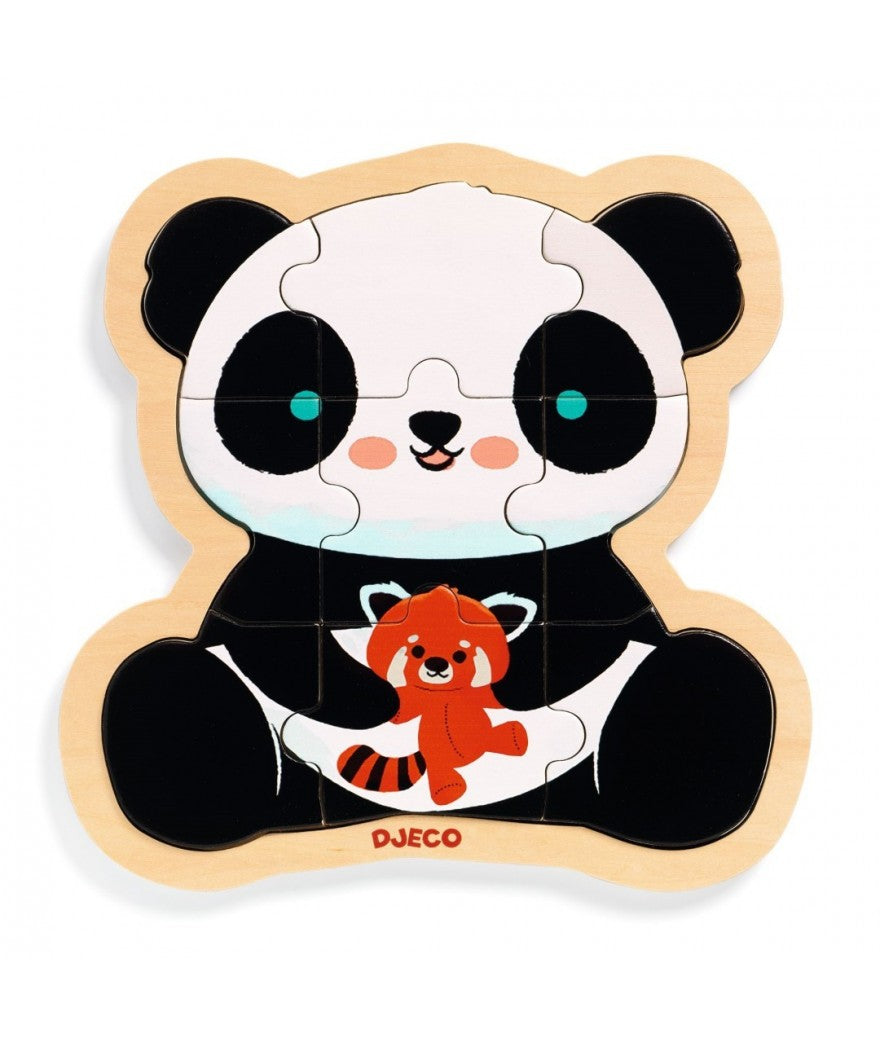 Djeco puzzel puzzlo Panda 2+