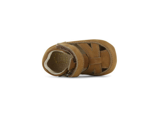 Shoesme cognac BABY-PROOF® open schoentje 19 tm 21