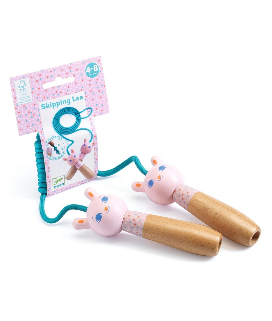 Djeco springtouw verstelbaar skipping Lea 4+