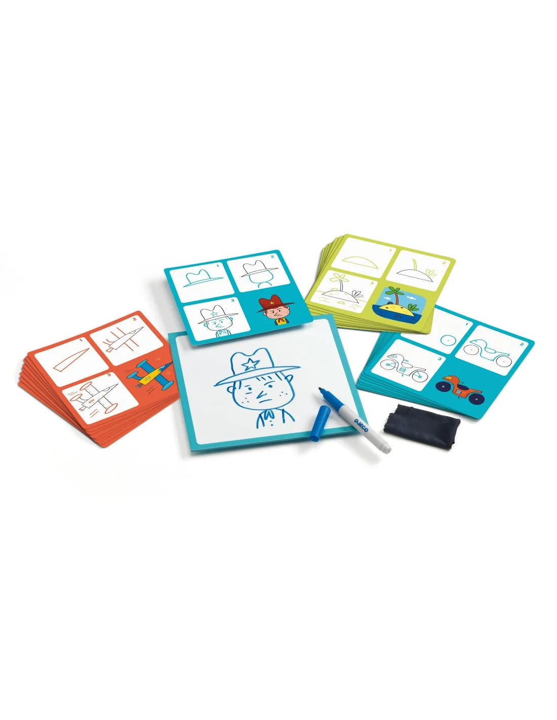 Djeco tekenen step by step arthur en co 4+