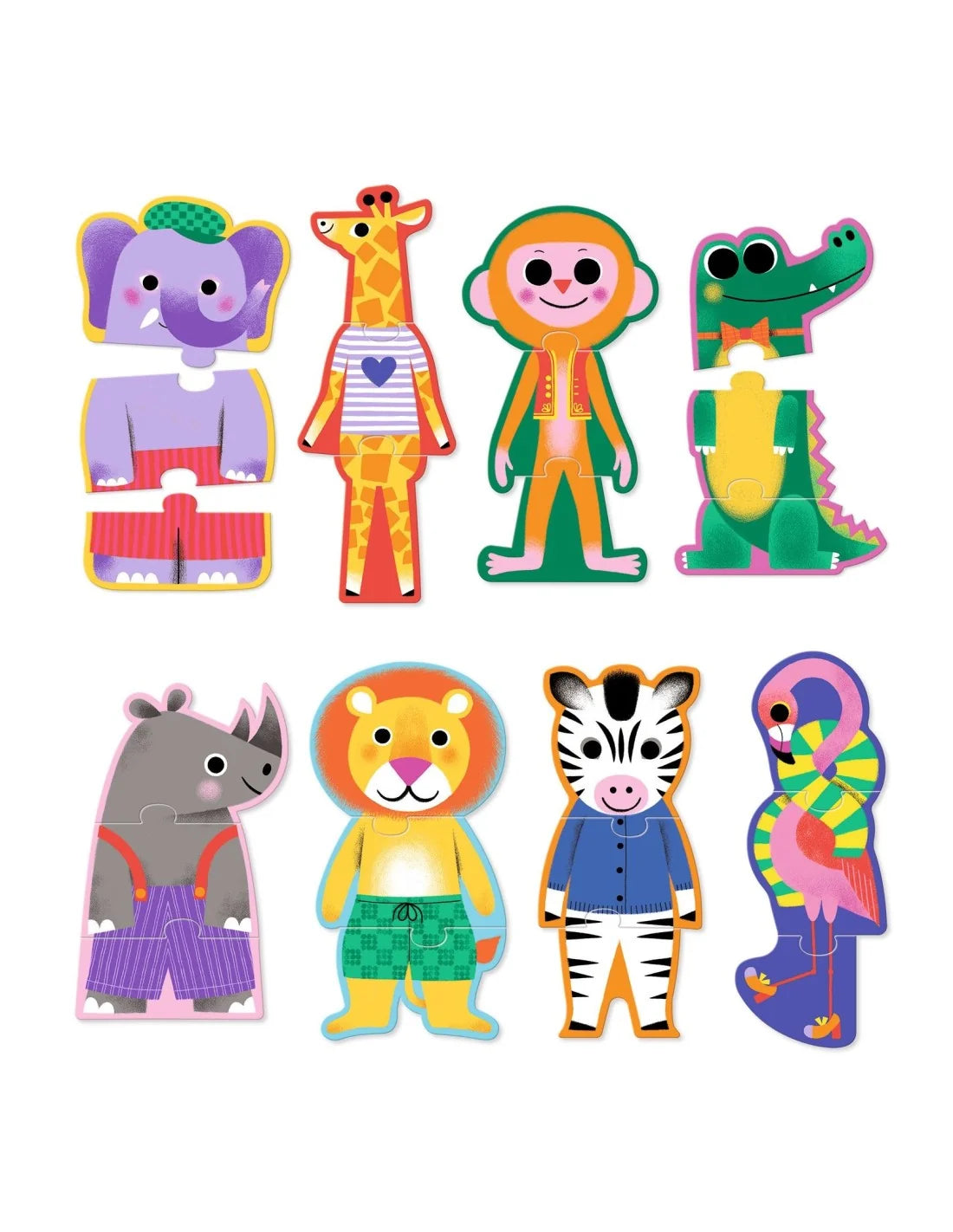 Djeco puzzel trio Savana 3+