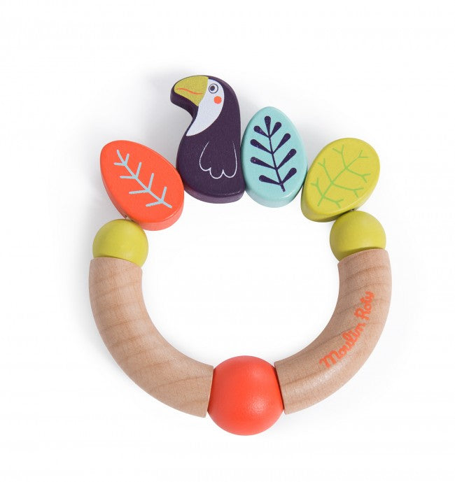 Moulin Roty rammelaar toekan dans la jungle +10m