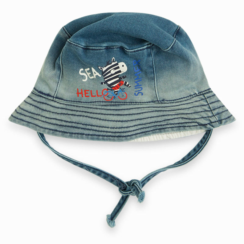 Tuctuc zonnehoedje denim sea riders 46