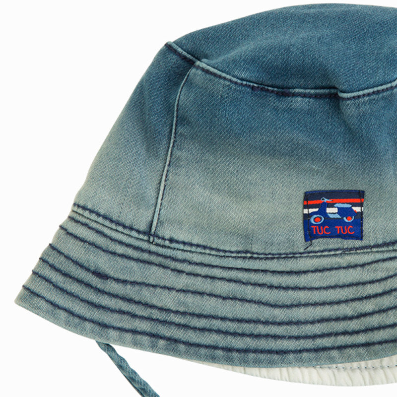 Tuctuc zonnehoedje denim sea riders 46