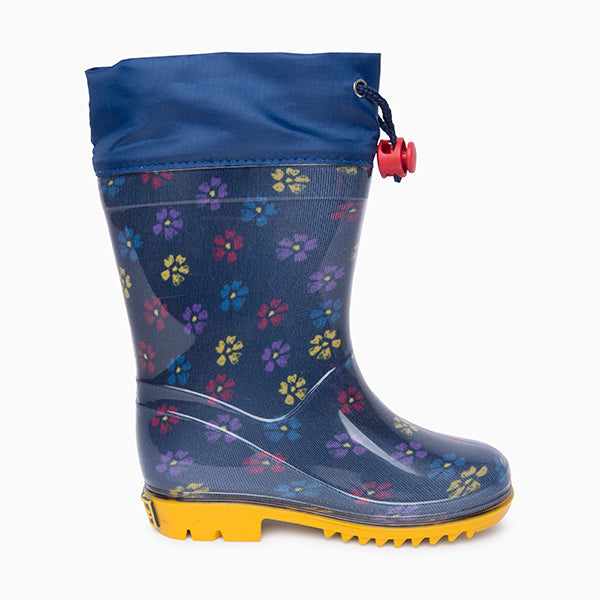 Tuctuc regenlaars blauw bloem 29