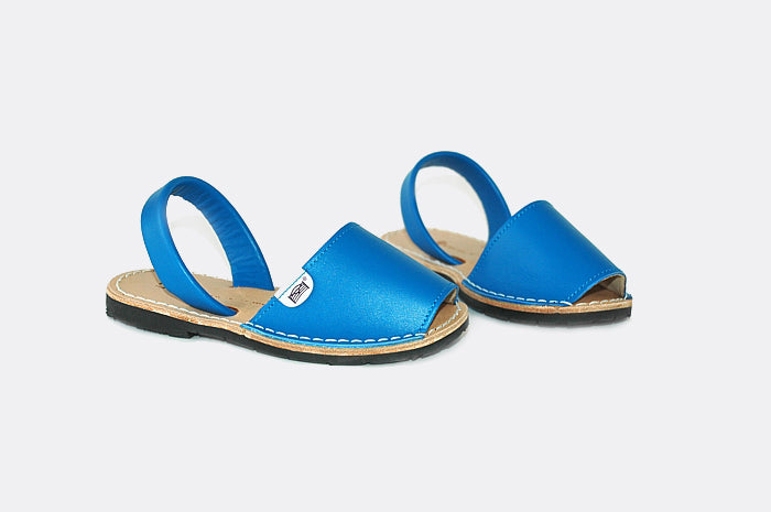 menorkina sandaal avarca nino napa eco blue capri