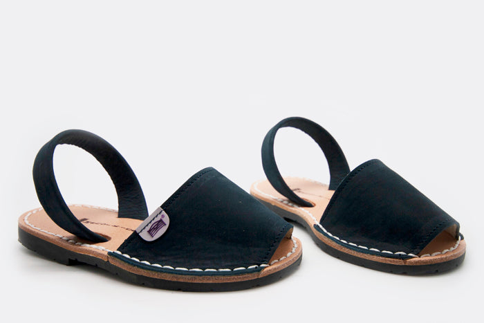 menorkina sandaal avarca nino nobuck marino