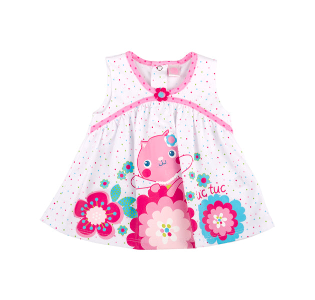 tuctuc jurk lesprit des fleurs 74