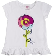 tuctuc t-shirt flower summer rain