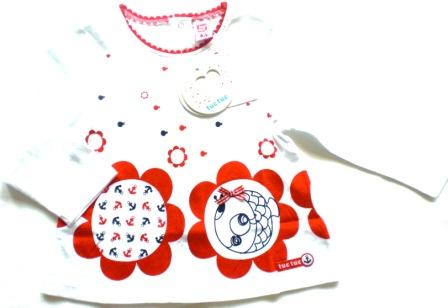 tuctuc t-shirt ancla bloem