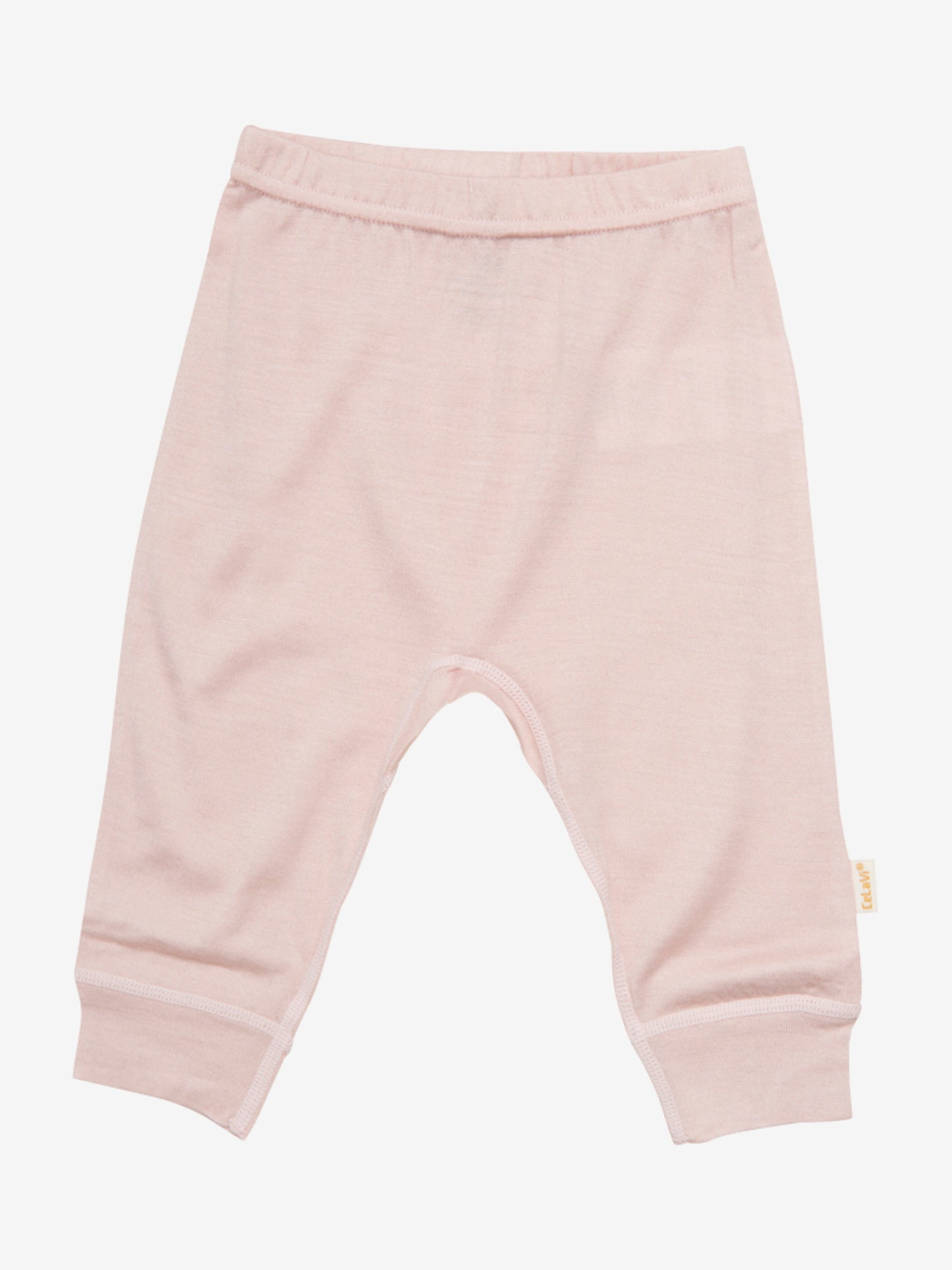 Celavi broekje roze bamboo merino wol