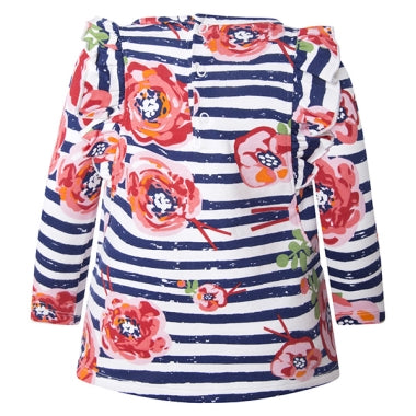 tuctuc jurk printed suede plush fish rain 104 cm