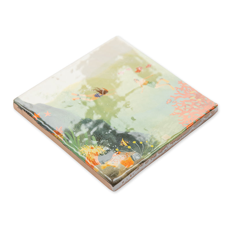 Storytile waterwereld 10X10 cm