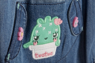 tuctuc romper denim cactus 52