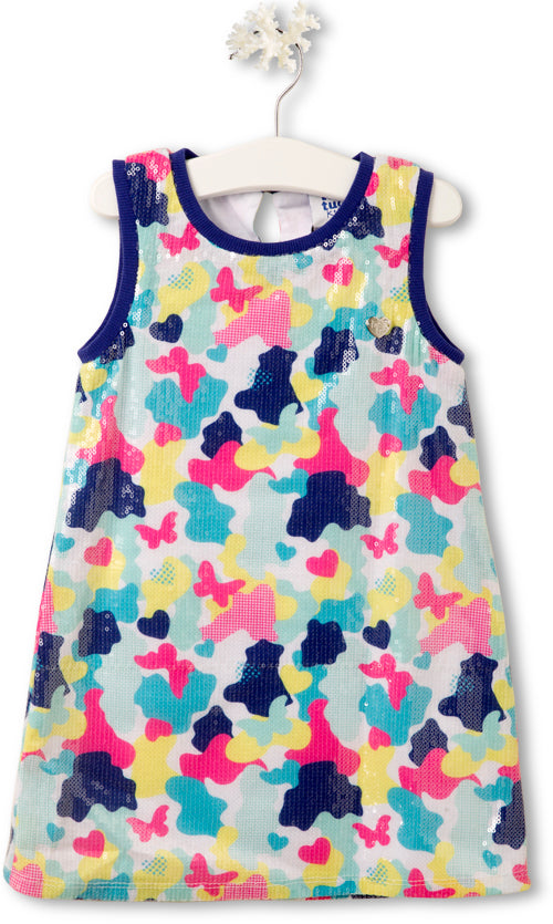 tuctuc paillettenjurk colorful 122