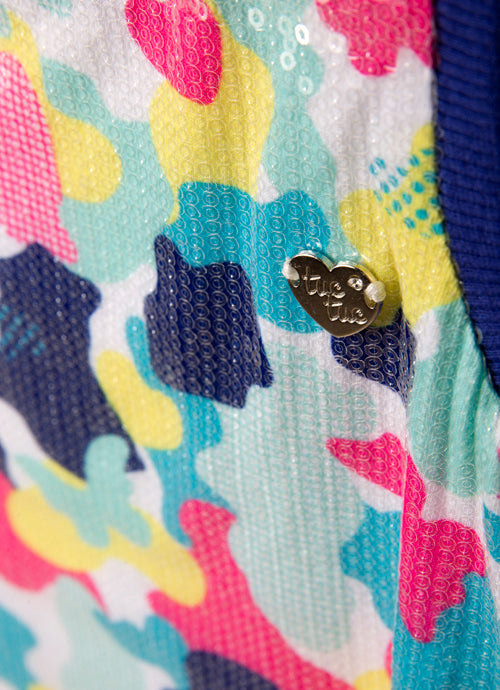 tuctuc paillettenjurk colorful 122