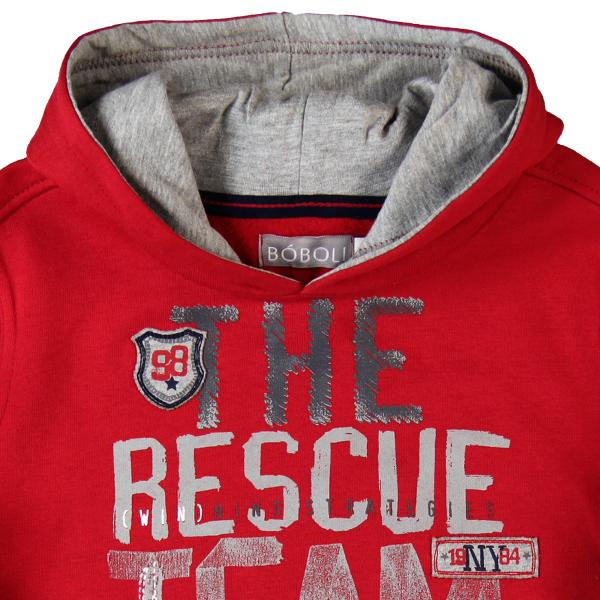 boboli capuchontrui rood 104