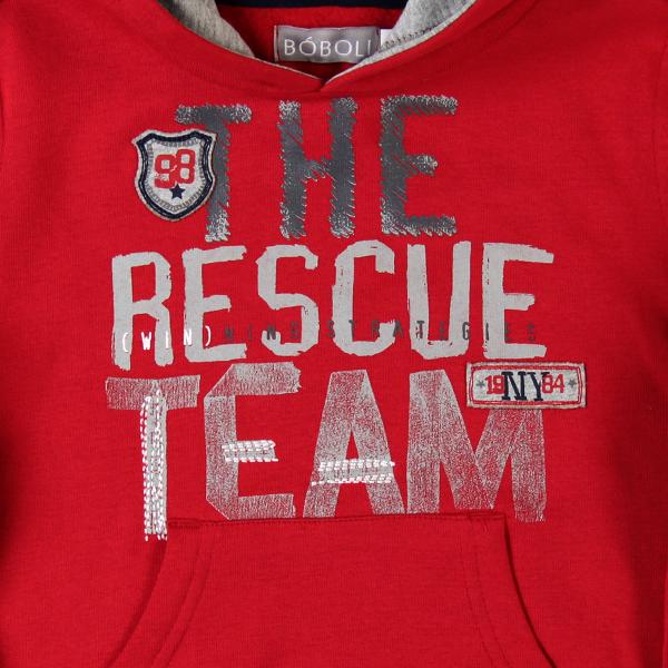 boboli capuchontrui rood 104