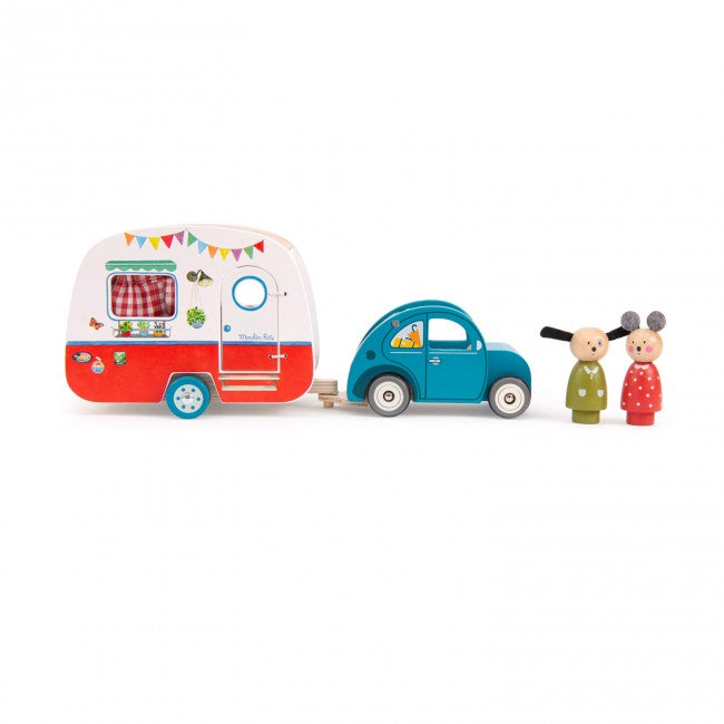 Moulin Roty speelgoed auto la grande famille 3+