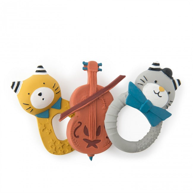 Moulin Roty bijtring Fernand rubber ring Les Moustaches 0+