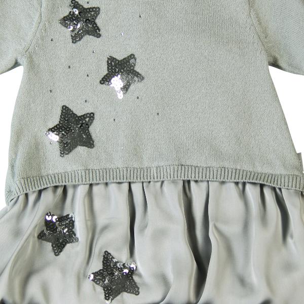 boboli feestjurk zilver 98