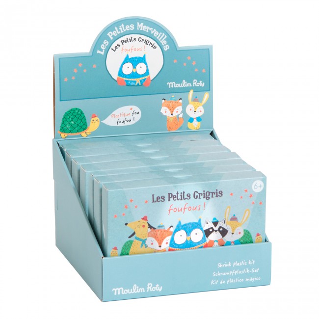 Moulin Roty krimpplastic sleutelhangers maken 3+