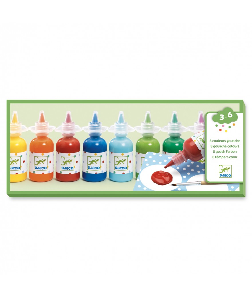 Djeco 8 bouteilles de gouche 3+