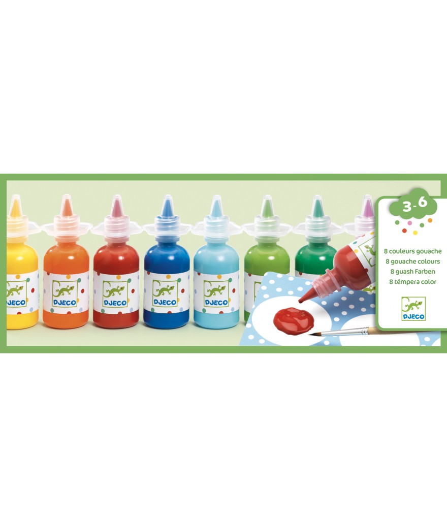 Djeco 8 bouteilles de gouche 3+