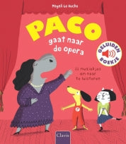 Clavis geluidenboek Paco gaat naar de opera 3+