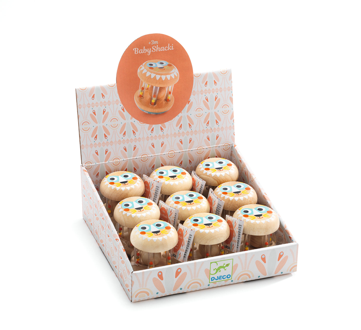 Djeco rammelaar baby shaki