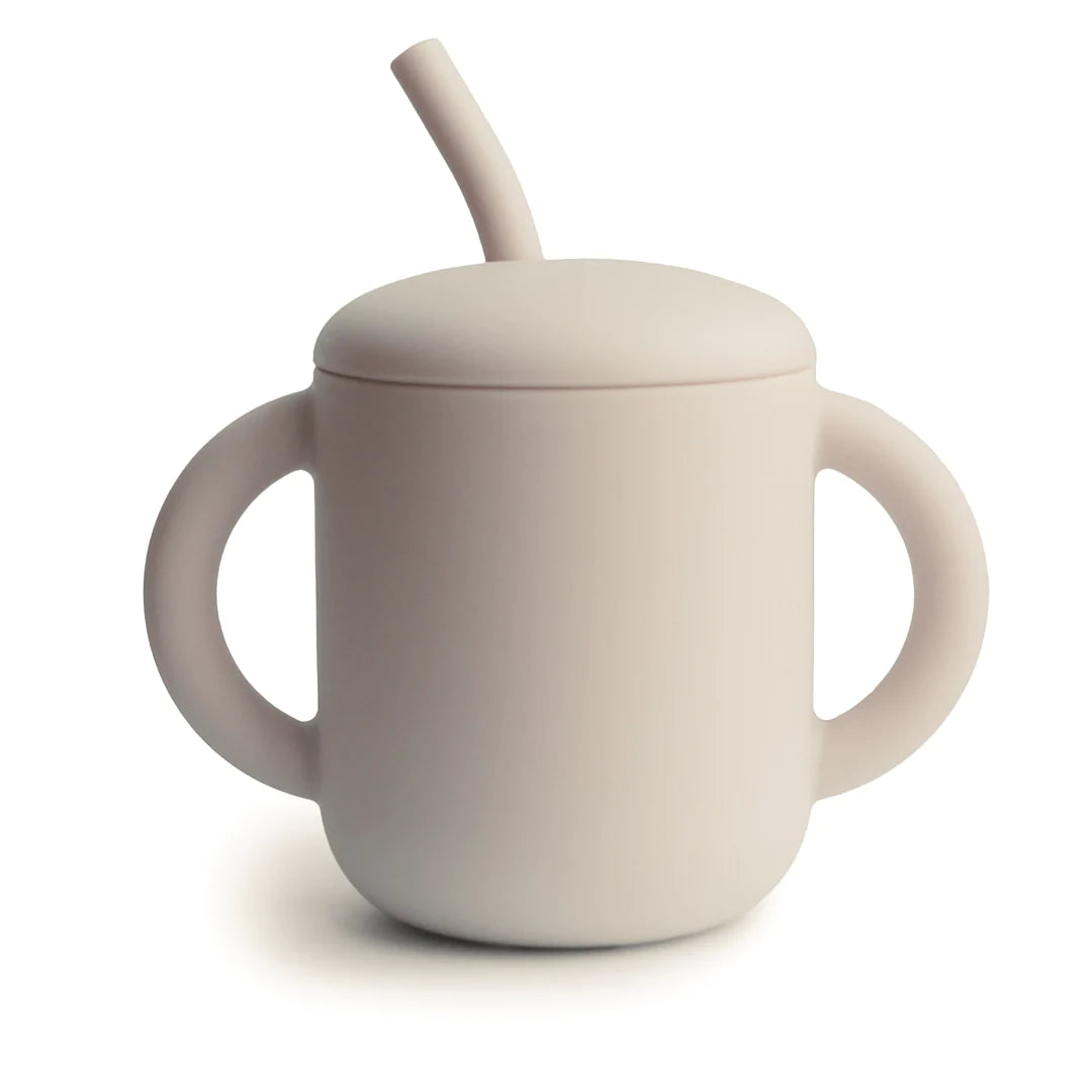 Mushie training cup & straw