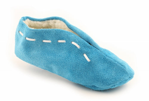 spaanse sloffen turquoise suede 20