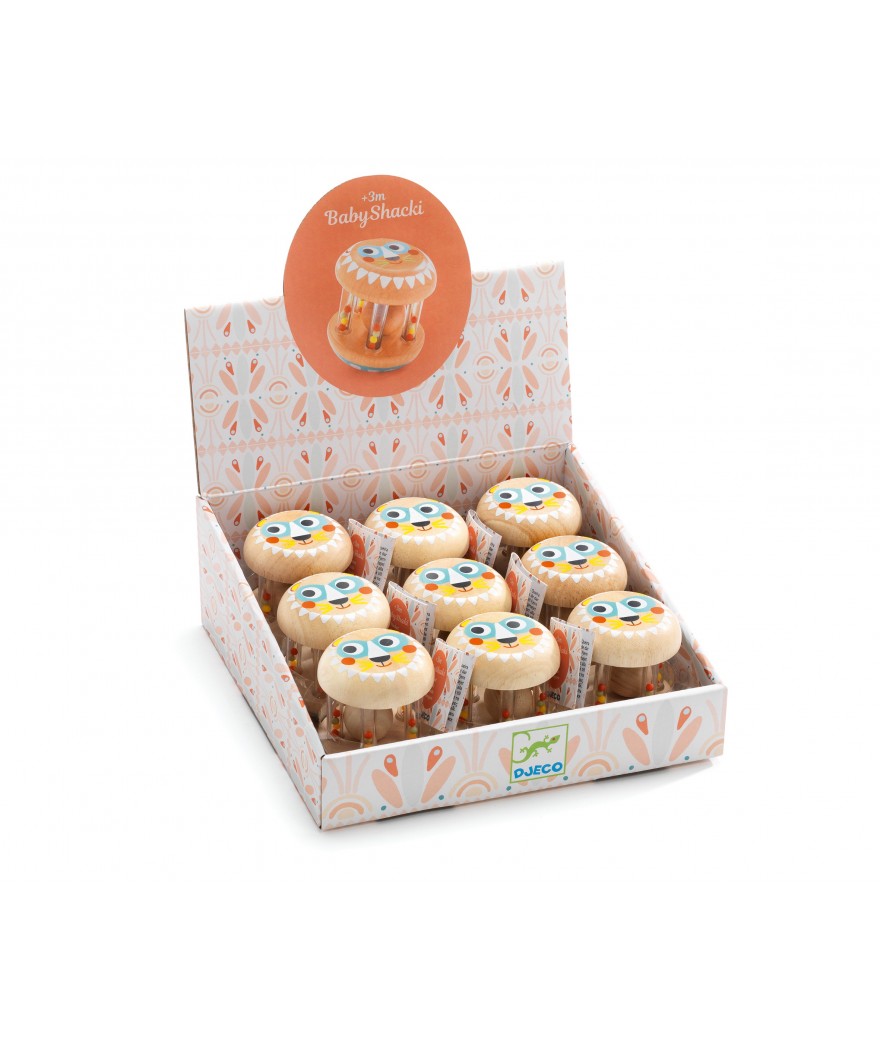 Djeco rammelaar baby shaki