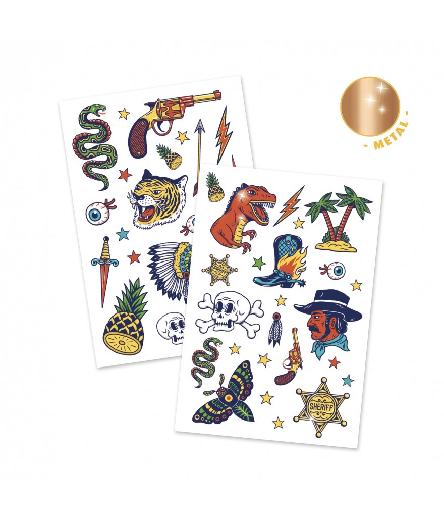 djeco tatouages bang bang 3+