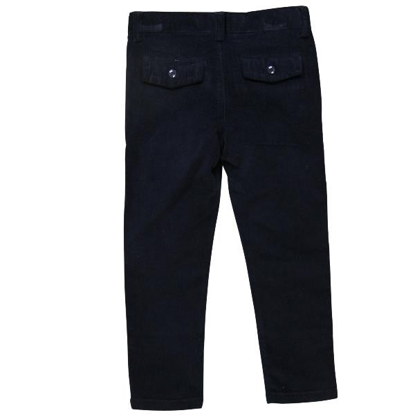 boboli broek microrib dark navy 128/140