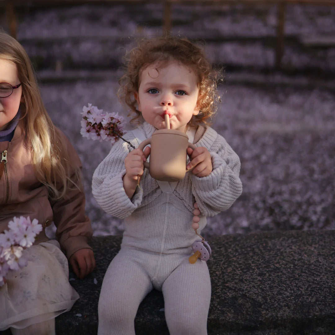Mushie training cup & straw