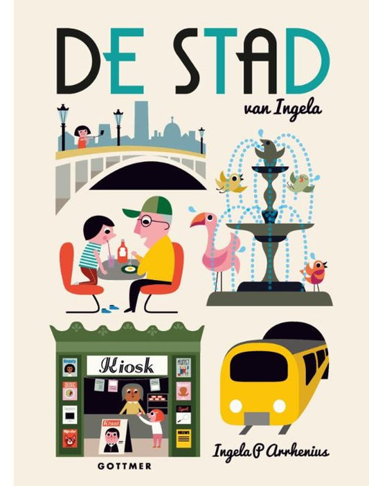 gottmer prentenboek de stad van ingela 3+