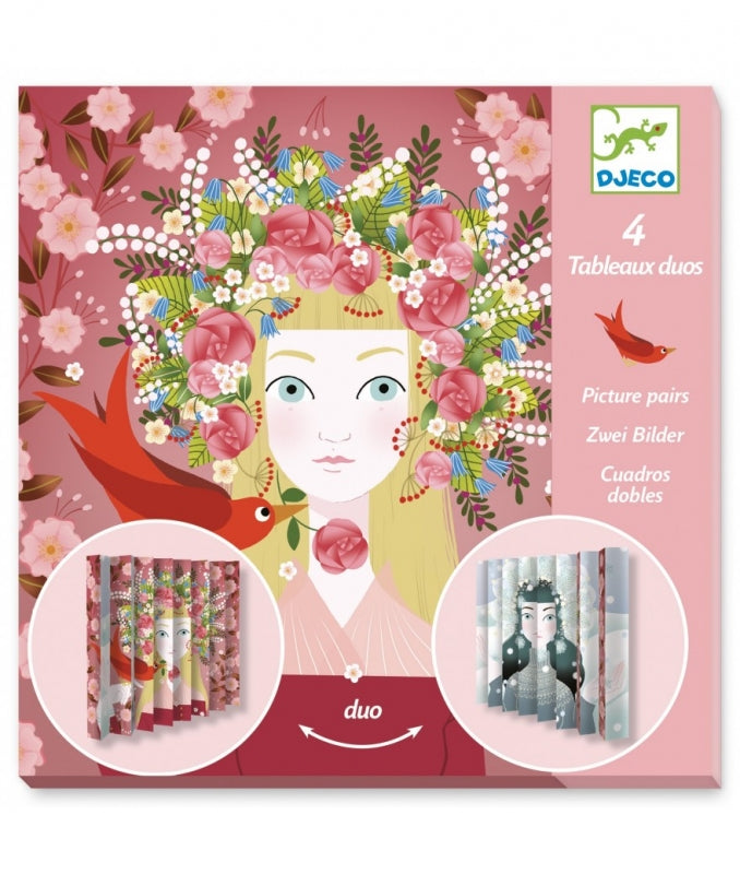 djeco knutselprenten lovely queens 7+