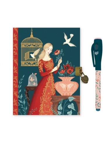 djeco dagboek carnets secrets lisa 6+