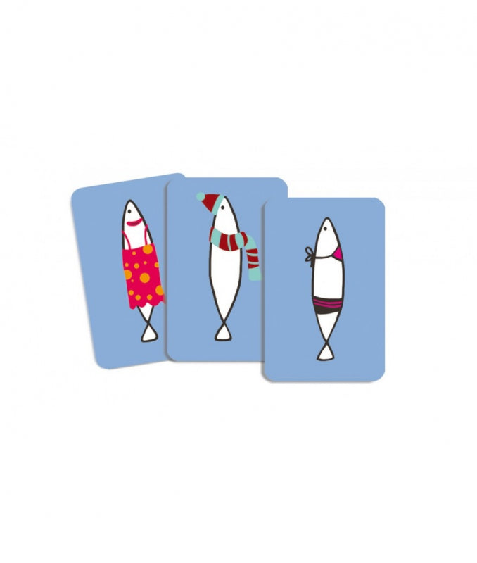 djeco kaartspel sardines 5+