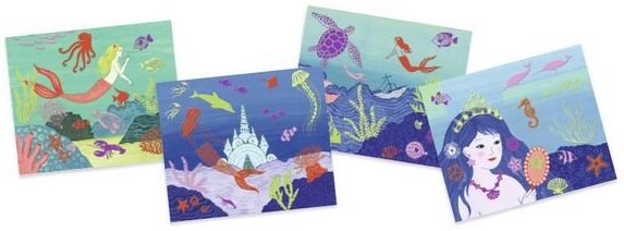 djeco knutselen collages artistic patch ocean 6+