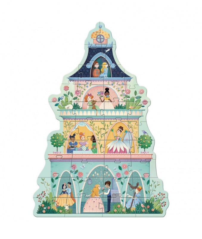 djeco puzzel la-tour-des-princesses