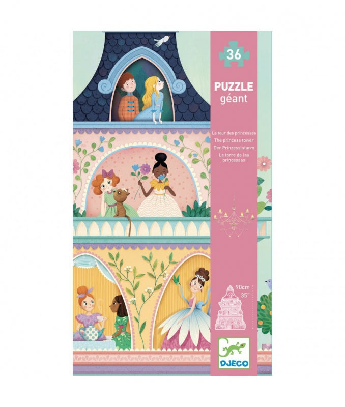 djeco puzzel la-tour-des-princesses