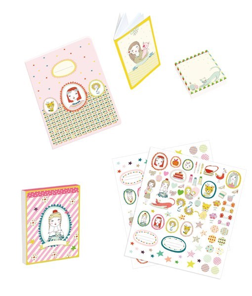 djeco schrijfset rosalie 7+