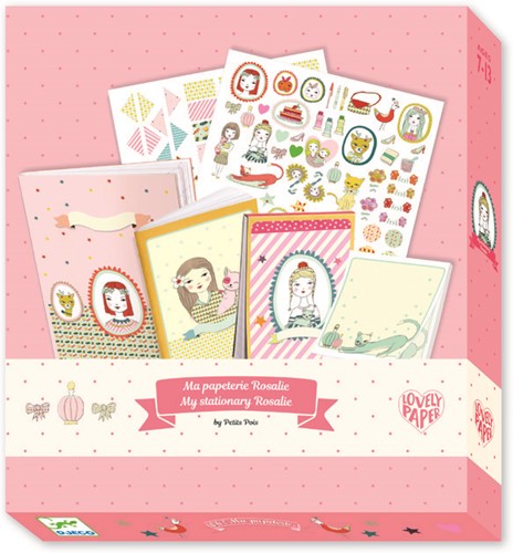 djeco schrijfset rosalie 7+
